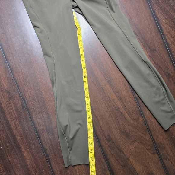 Lululemon Fast And Free Leggings Grey Size 4 LW5DKHS Dark Raw Ankle - Picture 9 of 10